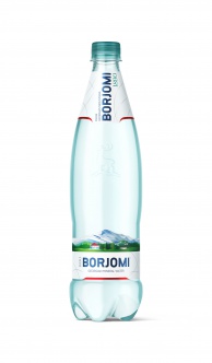 Вода Borjomi минеральная газированная 0.750 мл. ПЭТ